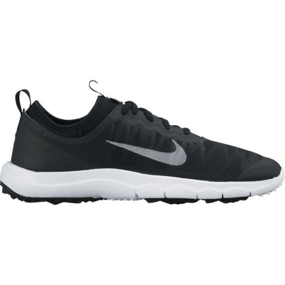 Womens NIKE FI BERMUDA Black/White Golf Trainers Shoe Size 9 - Picture 3 of 14